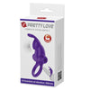 Anillo vibrador i conejo para pene morado
