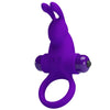 Anillo vibrador i conejo para pene morado