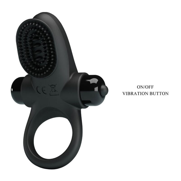 Anillo vibrador ii para pene negro