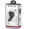 Anillo vibrador para pene con lengua negro