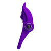 Anillo vibrador para pene morado