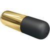 Bala vibrador recargable dorado