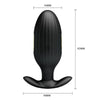 Pretty jefferson plug anal controlado por app negro