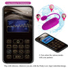 Nymph huevo vibrador controlado por app violeta