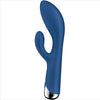 Satisfyer spinning rabbit 1 estimulación clítoris y Punto G azul