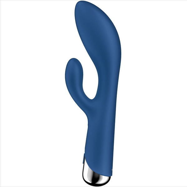 Satisfyer spinning rabbit 1 estimulación clítoris y Punto G azul
