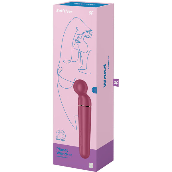 Planet wand er masajeador vibrador azul