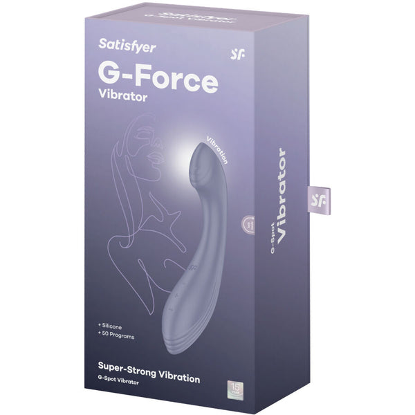 G force estimulador vibrador Punto G morado