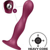 Satisfyer double ball r dildo silicona azul