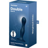 Satisfyer double ball r dildo silicona azul