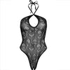 Leg body cuello halter sin coturas negro