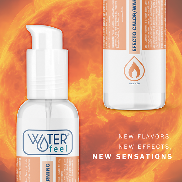 Waterfeel lubricante efecto calor 150 ml