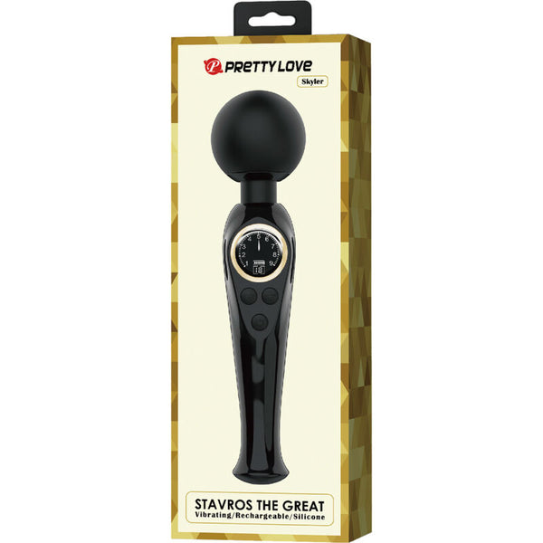 Skyler vibrador wand negro