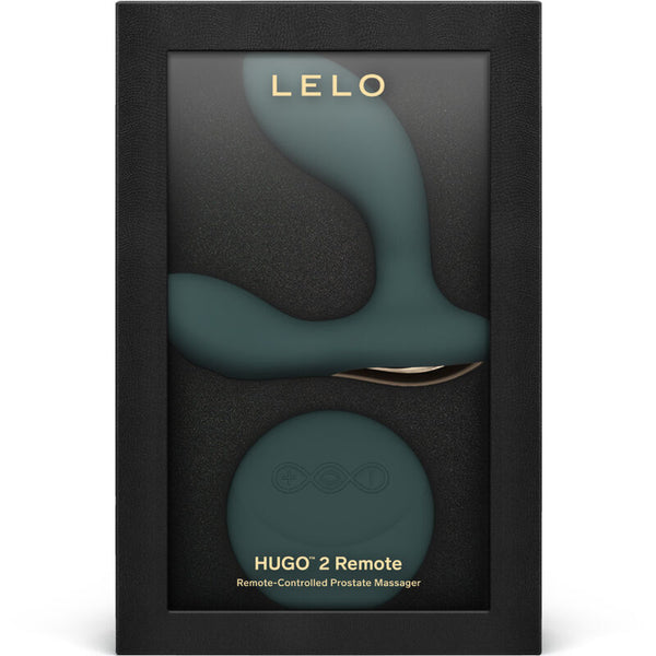 Lelo hugo 2 masajeador de prostata control remoto negro