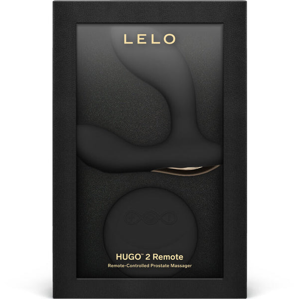 Lelo hugo 2 masajeador de prostata control remoto negro