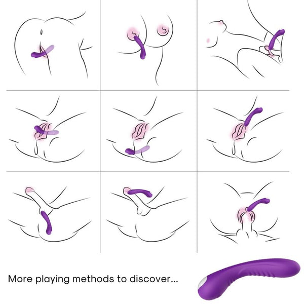 Legend vibrador silicona violeta