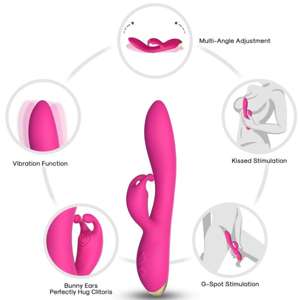 Bonnie vibrador rabbit fucsia