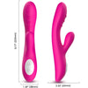 Spark vibrador efecto calor fucsia