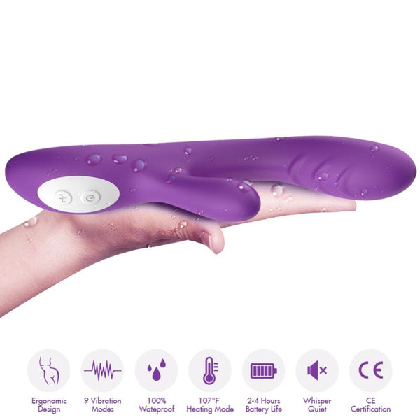 Spark vibrador efecto calor violeta