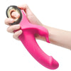 Meteror dildo vibrador rabbit rotador fucsia
