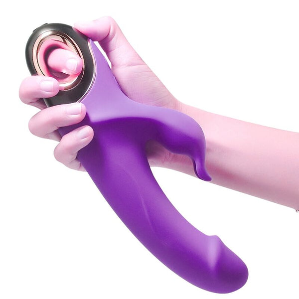 Meteror dildo vibrador rabbit violeta