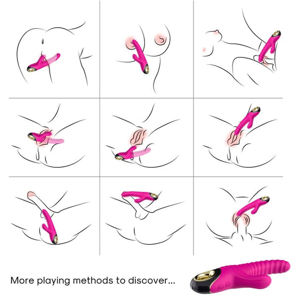 Eternity vibrador silicona fucsia