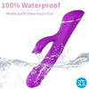Dildo vibrador rabbit silicona violeta