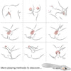 Elk vibrador rabbit curvo red
