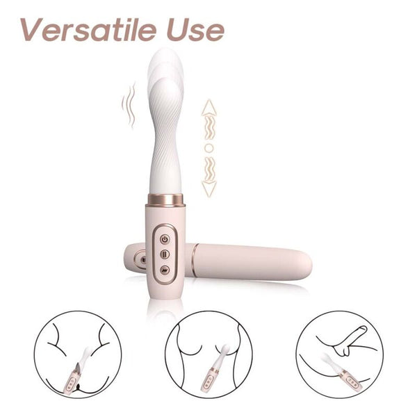 Vibrador rotador y telescópio automático yellow