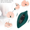 Estimulador y vibrador control remoto verde