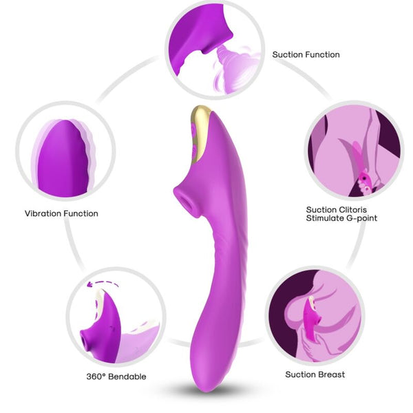 Succionador clítoris violeta armony dudu
