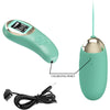 Mina huevo vibrador control remoto verde