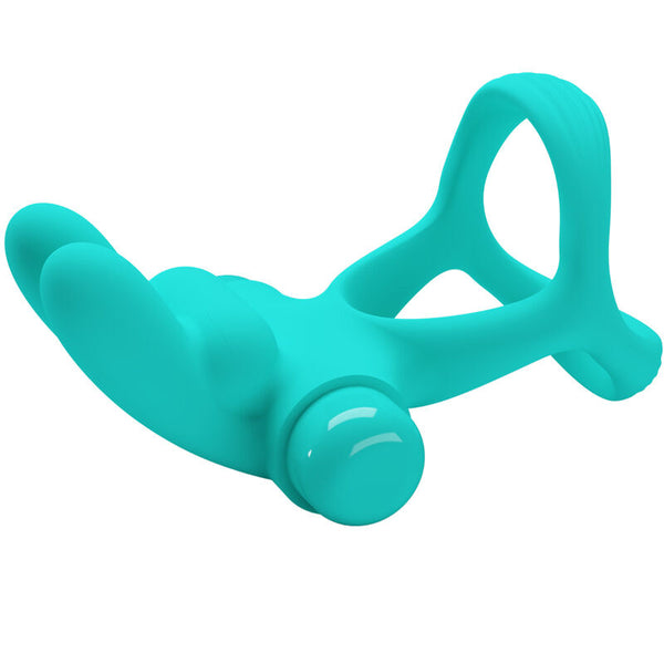 Dante anillo vibrador rabbit verde
