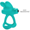 Dante anillo vibrador rabbit verde