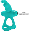 Figgy anillo vibrador rabbit verde