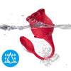 Succionador de clítoris armony rosa y vibrador 10 modos rojo