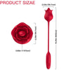 Vibrador rojo armony roselip estimulador clítoris con lengua 10 modos y