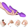 Masajeador y vibrador rabbit violeta