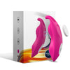 Vibrador para bragas Honeybee para Punto G con control remoto fucsia