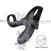 Ranger anillo doble vibrador pareja negro