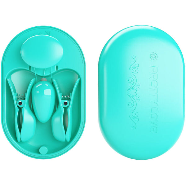 Pretty surprise box pinzas electro estimulación azul