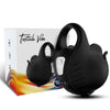 Cupping anillo vibrador control remoto negro
