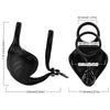 Manta anillo vibrador testículos control remoto negro