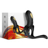 Joy jumper anillo vibrador parejas y plug anal control remoto negro