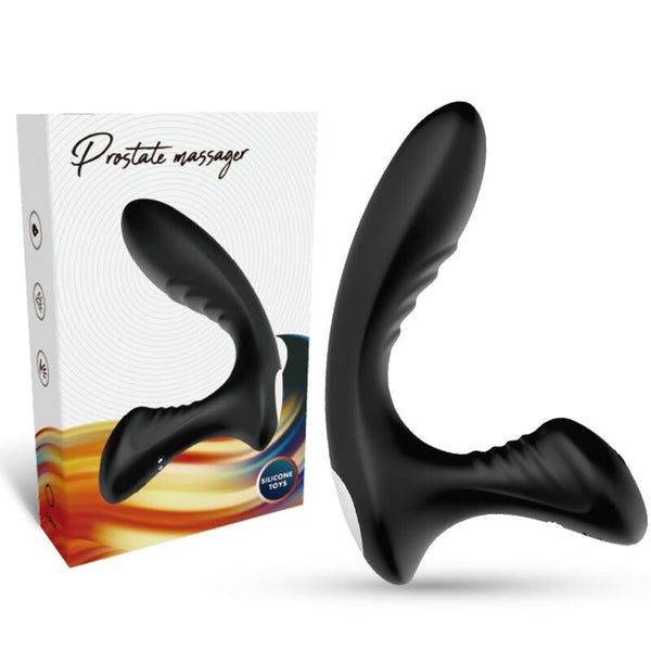 Storm vibrador anal prostata y plug control remoto negro