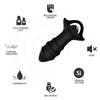 Kylin dedal vibrador y plug anal control remoto negro