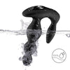 Manfun vibrador y estimulador plug anal control remoto negro
