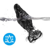 Vibrador y plug anal control remoto negro