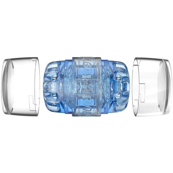 Fleshlight masturbador quickshot turbo blue ice