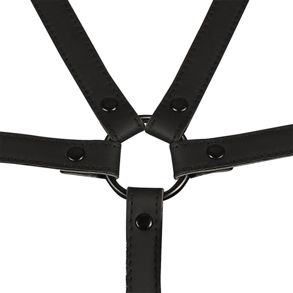 Fetish arnés ajustable torso y brazos